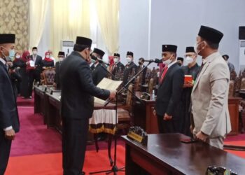 Suwanto Resmi Dilantik, PAW Dari Riri Saswita Diano