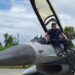 Perdana, Ketua DPRD Balikpapan Naik Pesawat F-16