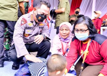 Kapolri Beri Dukungan Psikososial ke Anak Terdampak Covid-19