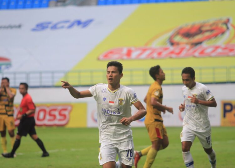 Gol Semata Wayang Yogi Bawa Persiba Di Puncak Klasmen Sementara