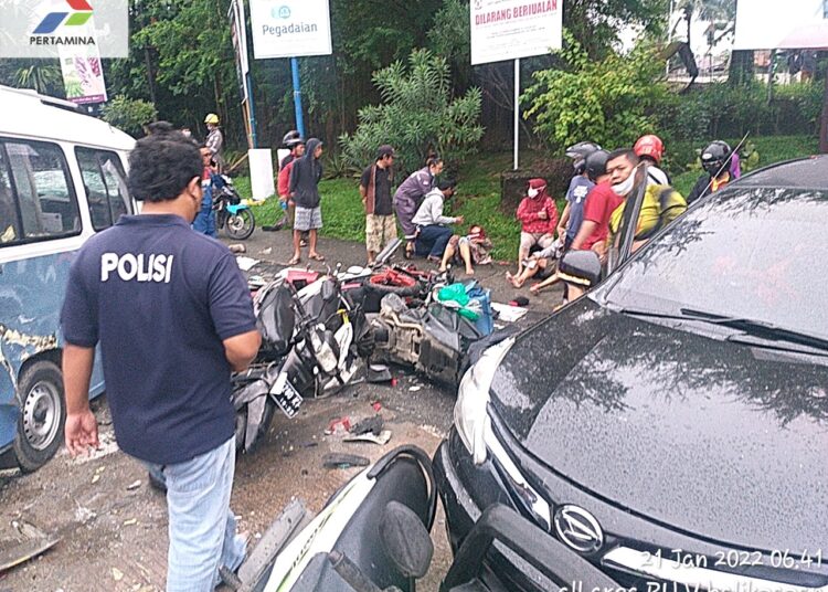 Simpang Muara Rapak Kembali Memakan Korban, 5 Orang Meninggal Ditempat