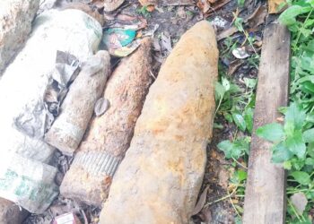 Mortir Sisa Perang Dunia II Ditemukan di Telaga Sari