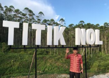 Cek Kesiapan IKN, Ombudsman RI Tinjau Titik Nol dan Temui Plt Bupati PPU