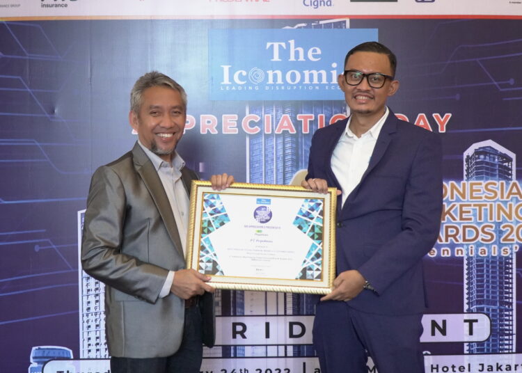 Pegadaian Raih Penghargaan Brand Terpopuler 2022 dari The Iconomics
