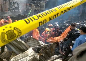 Ruko di Muara Rapak Diamuk “Si jago merah”, Tiga Orang Hangus Terpanggang