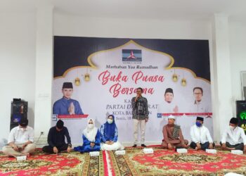 Bukber Ala DPC Demokrat Balikpapan, Dirangkai Dengan Perkenalan Ketua dan Kantor Baru