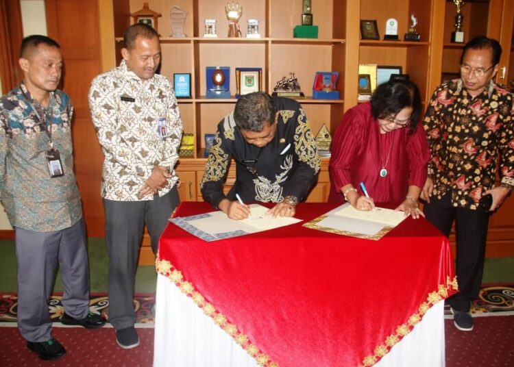 Tingkatkan SDM, PPU Jalin Kerjasama Dengan Universitas Gunadarma