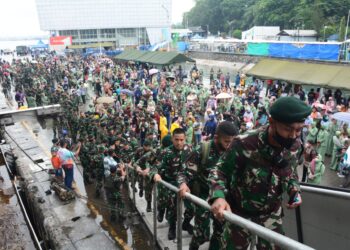 Yonif Raider 600/Modang Jalani Tugas ke Papua