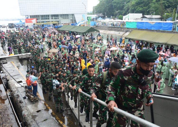 Yonif Raider 600/Modang Jalani Tugas ke Papua