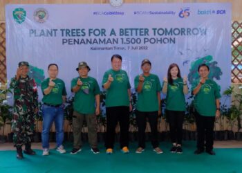 Konsisten Dukung Program Penghijauan, BCA Tanam 1.500 Pohon