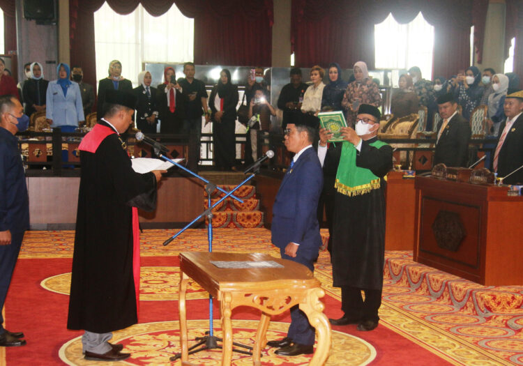 Resmi Jabat Ketua DPRD PPU, Syahruddin M Noor Ingin Perkuat Komisi