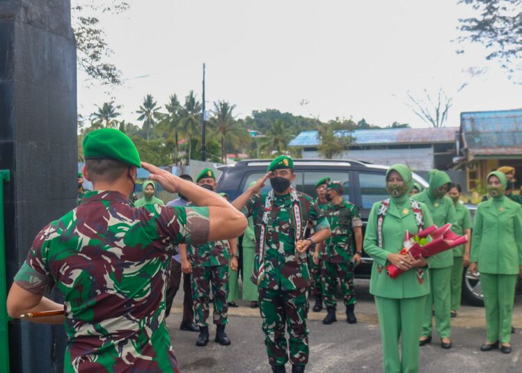 Sepekan Menjabat, Pangdam VI/Mlw Kunjungi Wilayah Kaltara