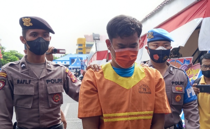 Satreskrim Polresta Balikpapan Tangkap Pencuri Perhiasan Dewi Persik