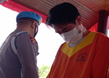 Polresta Balikpapan Ringkus Kurir Modus Minuman Saset