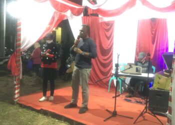 Sambut HUT RI ke-77, Subari Ikut Meriahkan Lomba Karaoke di RT 80 Manggar