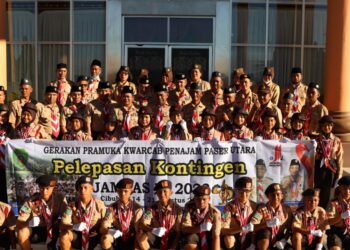 Hamdam Lepas Peserta Jamnas XI 2022 Kwarcab PPU