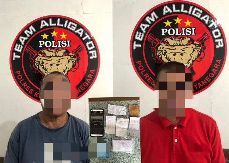 Bandar dan Pembeli Judi Togel di Pasar Seni Tenggarong Diringkus Alligator