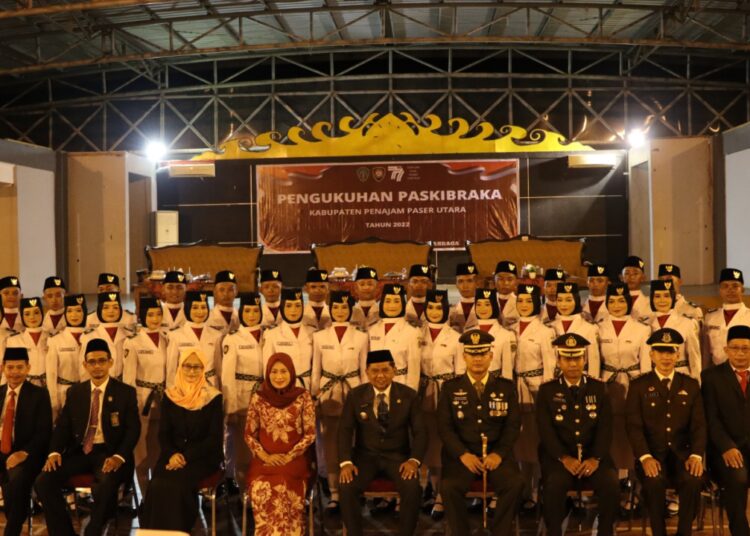 Paskibra PPU 2022 Dikukuhkan, Ini Pesan Hamdam