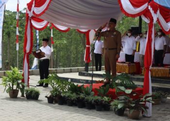 Perdana, Anggota DPRD PPU Bacakan Proklamasi Di IKN