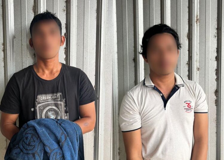 Ditresnarkoba Polda Kaltim Berhasil Amankan Dua Pria Pemilik Sabu 25 Gram