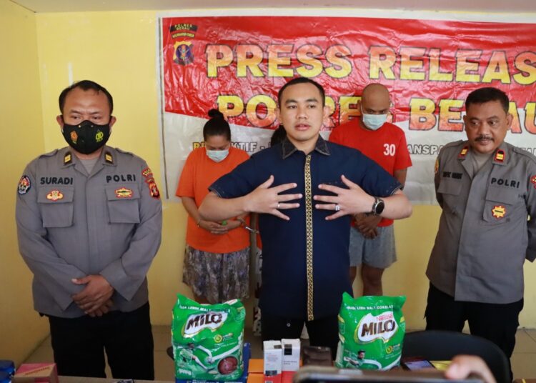 Berbekal Daster, Pasutri dan Tetangganya Asal Balikpapan Curi Barang di 8 Minimarket di Berau