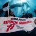 Peringati HUT RI Ke-77, Polres berau Kibarkan Bendera Merah Putih Bawah Laut