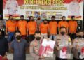 Polresta Samarinda Ringkus Tujuh Bandar Judi