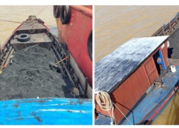 Ditpolairud Polda Kaltim Berhasil Ungkap Kasus Pencurian Batu Bara di Perairan 