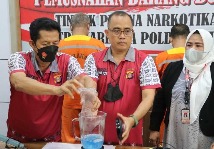 Polda Kaltim Blender 49,18 Gram Sabu