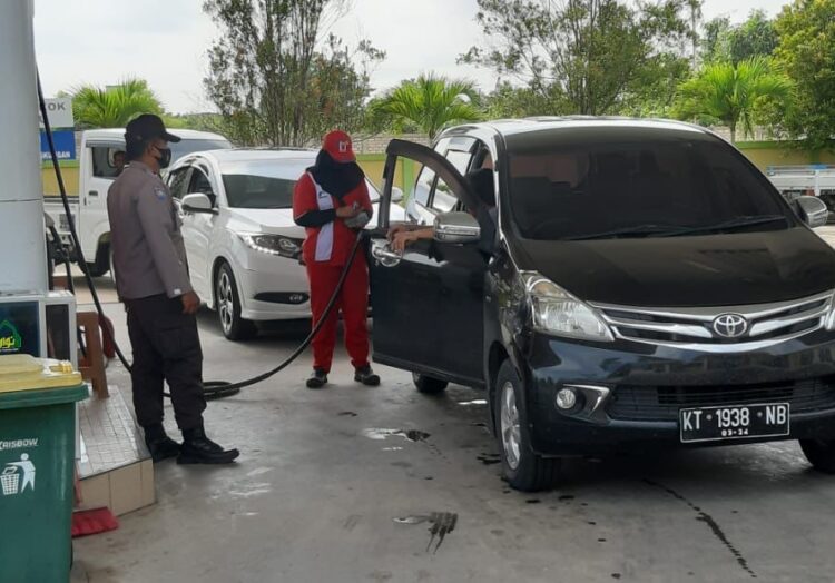 Polres Kukar Lakukan Pengamanan di 28 SPBU