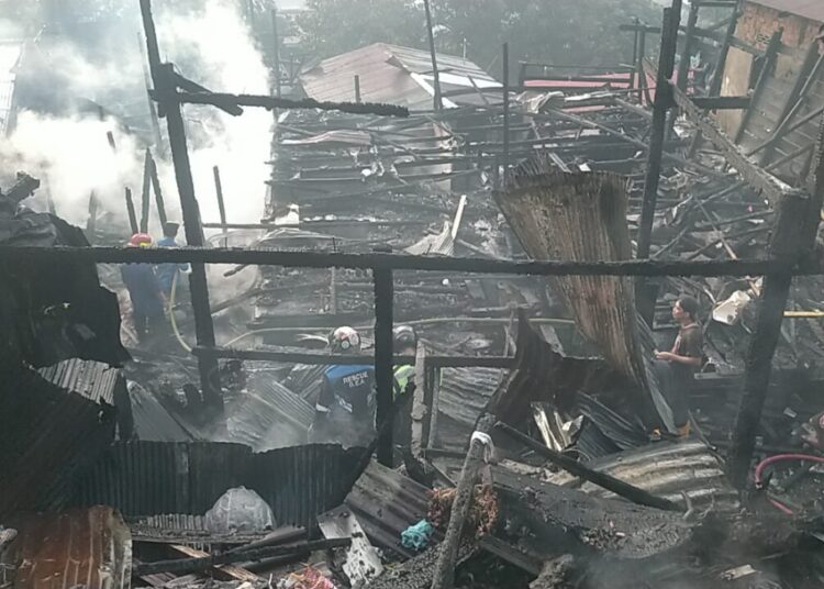 Kebakaran Lagi, 7 Rumah Hangus di Baru Ilir