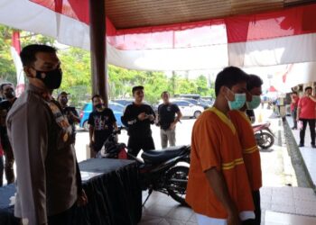 Aksi Kejar-kejaran Warnai Penangkapan 2 Pelaku Curanmor di Balikpapan Barat