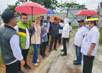 Komisi III Tinjau Pengupasan Lahan Tak Berizin