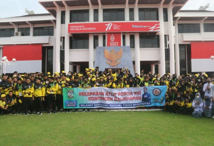 Wali Kota Balikpapan Lepas 298 Atlet ke Popda XVl Paser