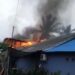 Kebakaran di Jalan Proklamasi Manggar Hanguskan Satu Rumah