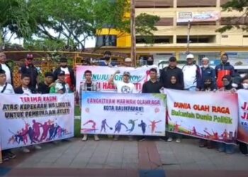 Belum Dapat Kepastian Ikut Porprov, Puluhan Atlet Balikpapan Demo