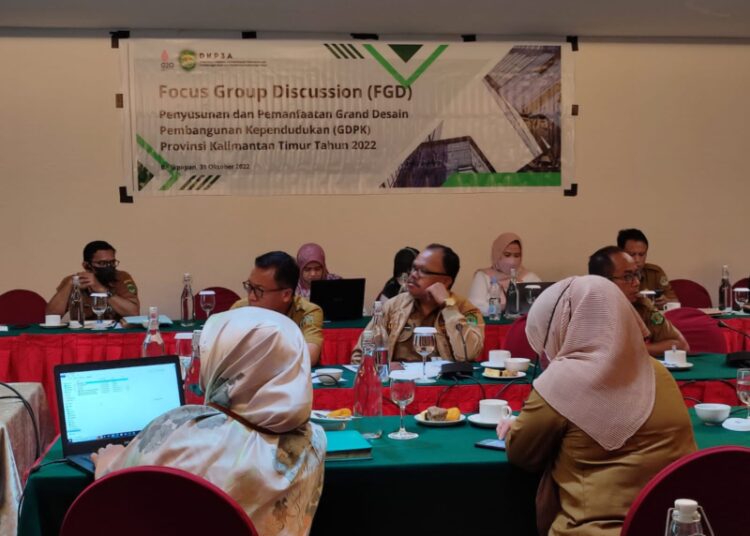 Penyusunan GDPK Kaltim Tahun 2022 Berlanjut ke Kegiatan FGD
