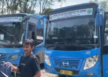 Wow !!! Bus Damri Resmi Mengaspal Di Balikpapan, Yuk Cek Tarifnya