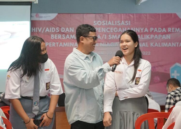 Cegah HIV/AIDS, Pertamina Edukasi Pelajar – Lintas Raya