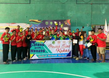 Josss !!! Cabor Pencak Silat Kukar Sabet Juara Umum, Borong 8 Medali Emas di Porprov Kaltim