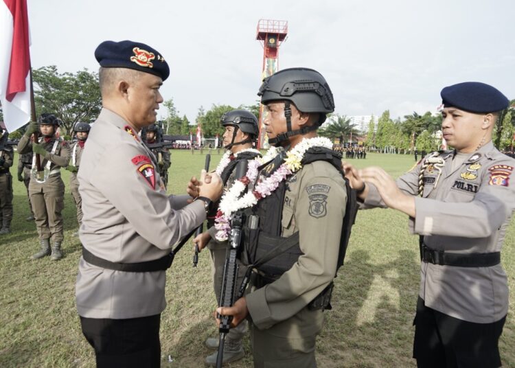 Pulang Tugas Dari Papua dan Poso, Kerja Keras Brimob Kaltim Bikin Kapolda Bangga