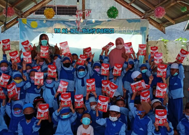 Wujudkan Generasi Emas 2045, SGM Eksplor Bersama Mitra Retail Lokal Salurkan Akses Nutrisi Anak Generasi Maju di 8 Kabupaten/Kota