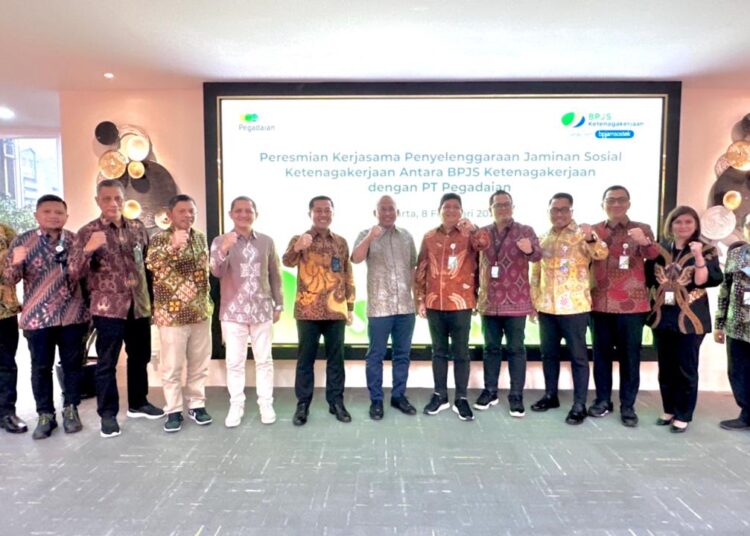 Outlet Pegadaian Kini Bisa Layani Transaksi BPJS Ketenagakerjaan
