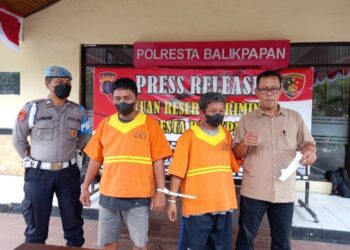 Dua Jambret Yang Beraksi Saat Konser Pesta Rakyat HUT Kota Balikpapan Dibekuk Polisi