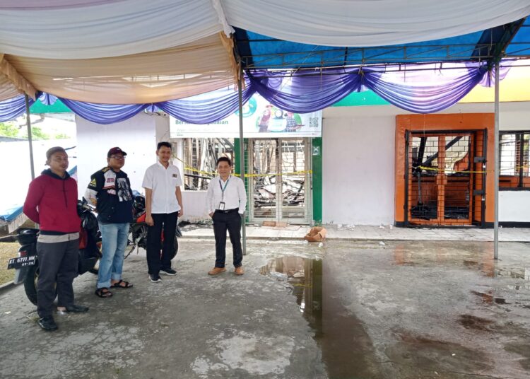 Pasca Terbakarnya Outlet Pegadaian Kampung Baru Ulu, Dipastikan Barang Jaminan Nasabah Aman