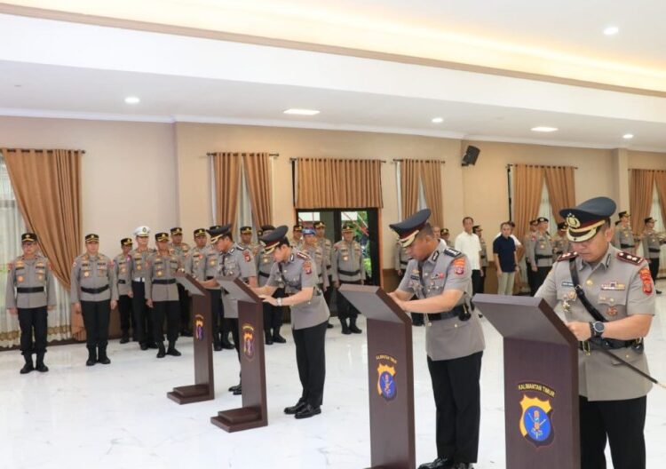 AKBP Anton Firmanto Resmi Gantikan Kombes Thirdy Jabat Kapolresta Balikpapan