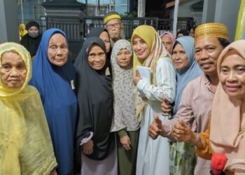 Santuni Anak Yatim dan Janda Lansia, Suriani : Saya Rindu Kedua Orangtua