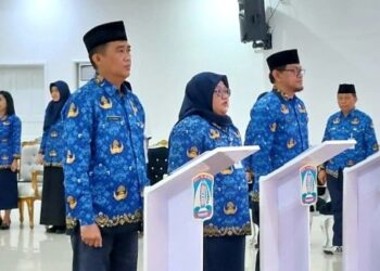 Wali Kota Balikpapan Rahmad Mas’ud Lantik 3 Pejabat Tinggi Pratama