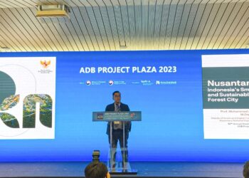 Otorita IKN Perkenalkan Peluang Proyek Infrastruktur Hijau dan Digital IKN di Global Project Plaza 2023
