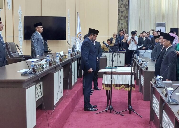 Asep dan Iman Dilantik PAW DPRD Balikpapan